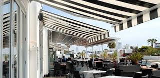 Mái che di động sọc caro